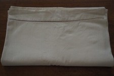 Drap ancien en toile métis de