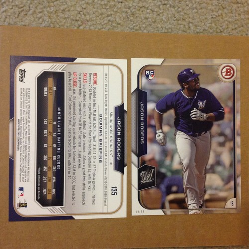 Jason rogers 135 brewers - #135,