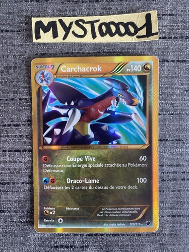 Carte pokemon carchacrok - pokemon,