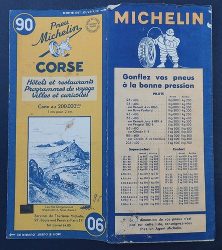 Carte michelin corse - michelin,