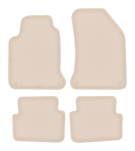 Tapis sol velours beige - tapis,