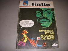 TINTIN 881 09.09.1965 STRAPONTIN et LE MASQUE DE JADE LEVRIER AFGHAN