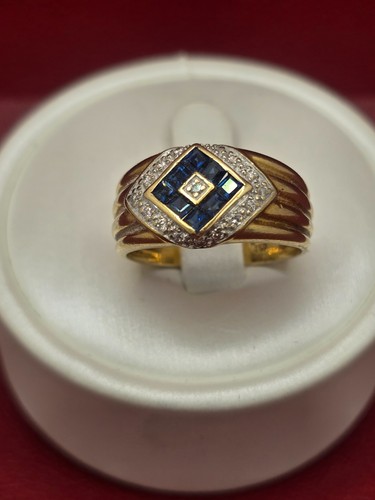 Bague jaune 750 1000 - 750/1000, 18