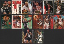 DENNIS RODMAN lot de 14