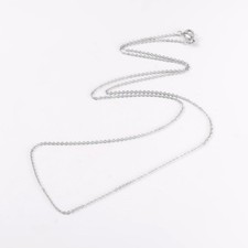 COLLIER CHAINE ARGENTE 70cm
