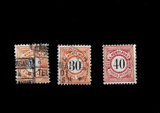 TIMBRES WURTEMBERG 1881