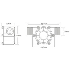 Waterflow Pump Hydroelectric