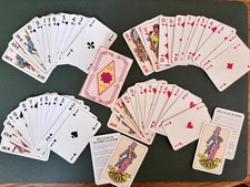 Collection ancien JEU 52 CARTES Exclusives FOUR ROSES joli décor