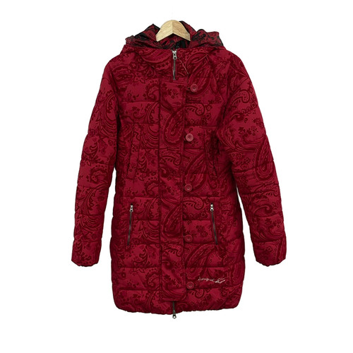 Desigual red women coat - red,