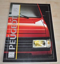 Peugeot J5 Bus Van Brochure