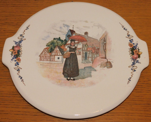 Ancien plat gateaux - ancien,