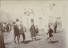 Tunisie, Le Kef  Vintage citrate print.  Tirage citrate  6x8,5  Circa 1900