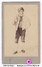 CDV FIETTA à STRASBOURG : HOMME ALSACIEN EN COSTUME RÉGIONAL TRADITIONNEL  -A10