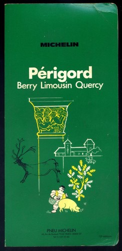 Guide michelin perigord - guide, berry