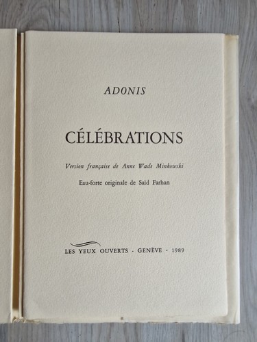 Beau livre rare - rare, eau