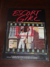 Affiche " Escort girl " 1986 (