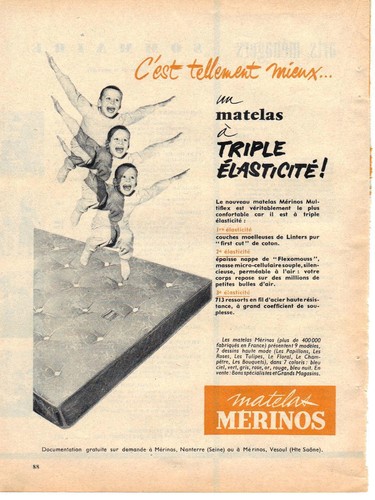 Publicite advertising 1956 - publicite,