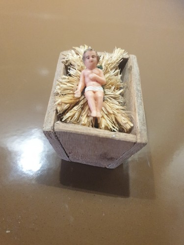 Ancien enfant jésus creche - enfant,
