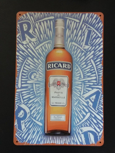 Plaque décorative ricard - ricard, en