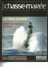 CHASSE-MAREE N°203 A BORD D'UN COQUILLIR DE FECAMP / KETCH CABOTEUR / BAC MODERN