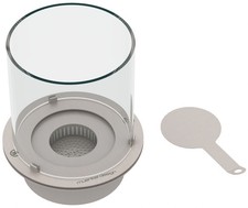 Muenkel Design Brûleur Rond 350 – BIO-ETHANOL Cheminée Foyer Torche De Jardin