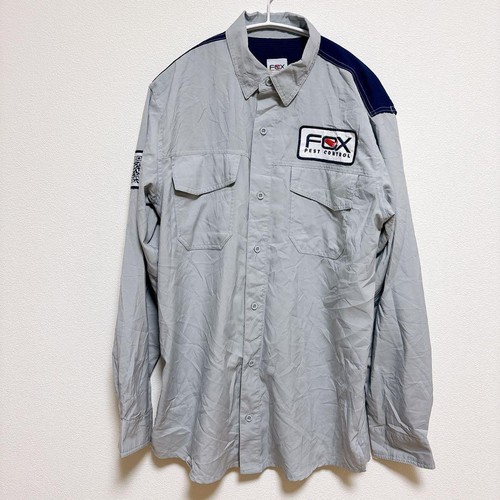 Chemise travail renard col - chemise,