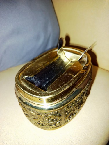 Cendrier clapet laiton - cendrier,