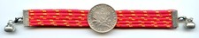 Bracelet, monté d'une monnaie 2 Francs Argent . Idée cadeau. made in France..