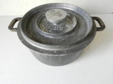 COCOTTE TOURNUS ARDOR 20 RONDE VINTAGE * CASSEROLE MARMITE en FONTE d' ALUMINIUM