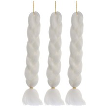  3 Pcs Postiche Tressé