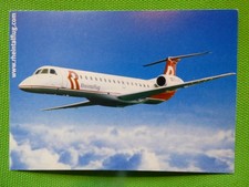RHEINTALFLUG    EMBRAER ERJ 145   /  AIRLINE ISSUE / CARTE COMPAGNIE