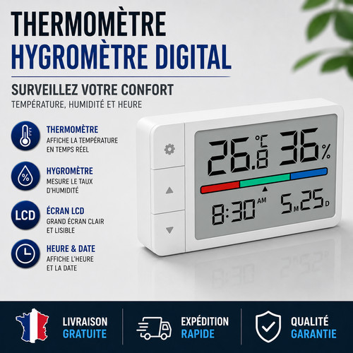 Thermomètre hygromètre