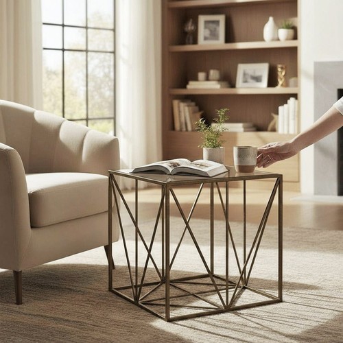 Table appoint carrée en - table, d'appoint