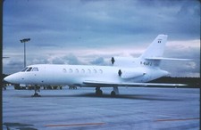 Aviation diapositive - colour slide - Dassault Falcon 50 - Armée de l'Air'