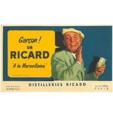 PLAQUE MÉTAL RICARD PASTIS