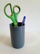 pot à crayons  collection Samp  Manade années 70 GRIS 3