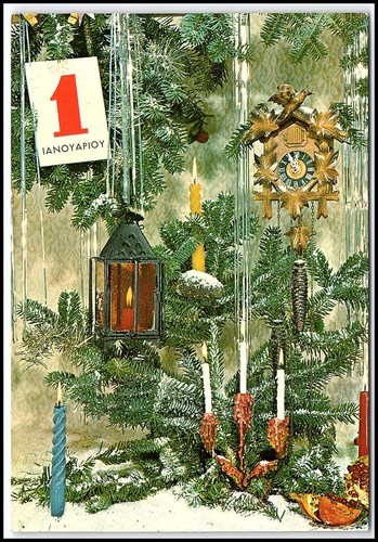 Carte postale ancienne noël - postale,