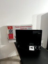 Panneau rayonnant électronique façade verre noir Drexon 1500W