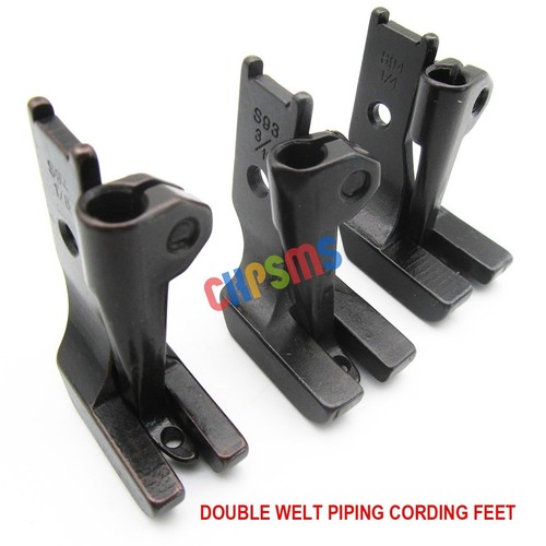 Pied passepoil double pour