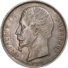 France, jeton payant, Napoléon III, Chambre de commerce de la Charente