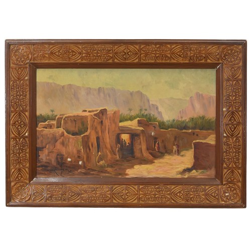Huile sur toile orientaliste