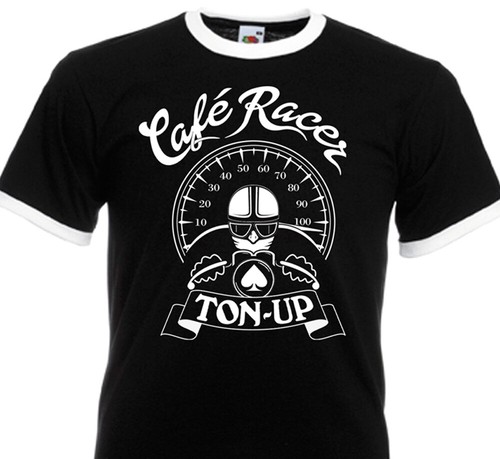 Shirt cafe racer ton - cafe, ton-up