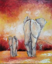 Grande toile de Nolac 55X46 cm