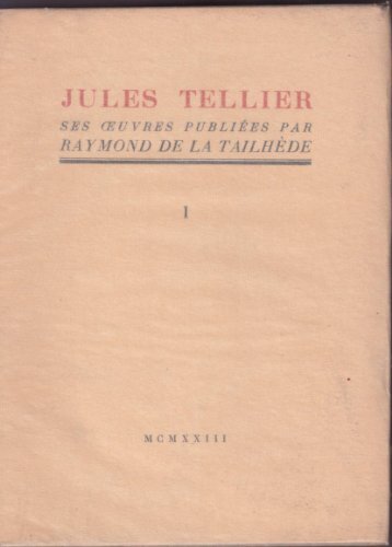 Jules tellier ses oeuvres - jules, tellier,