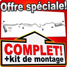 Échappement pour VW T4 TRANSPORTER IV 2.4 D 2.5 TDi SYNCRO SWB DECAT Silencieux