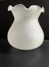 GLOBE ABAT-JOUR EN VERRE STRIE