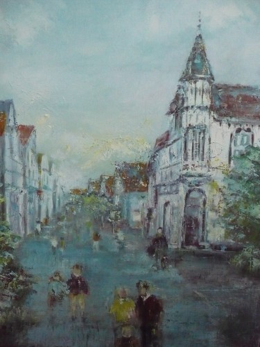 Beau tableau peint - tableau,