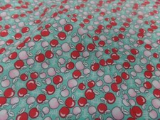 Tissu coton popeline bleu