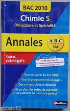 § ABC BAC ANNALES : CHIMIE S