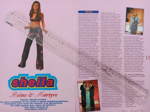 Coupure presse sheila - coupure,